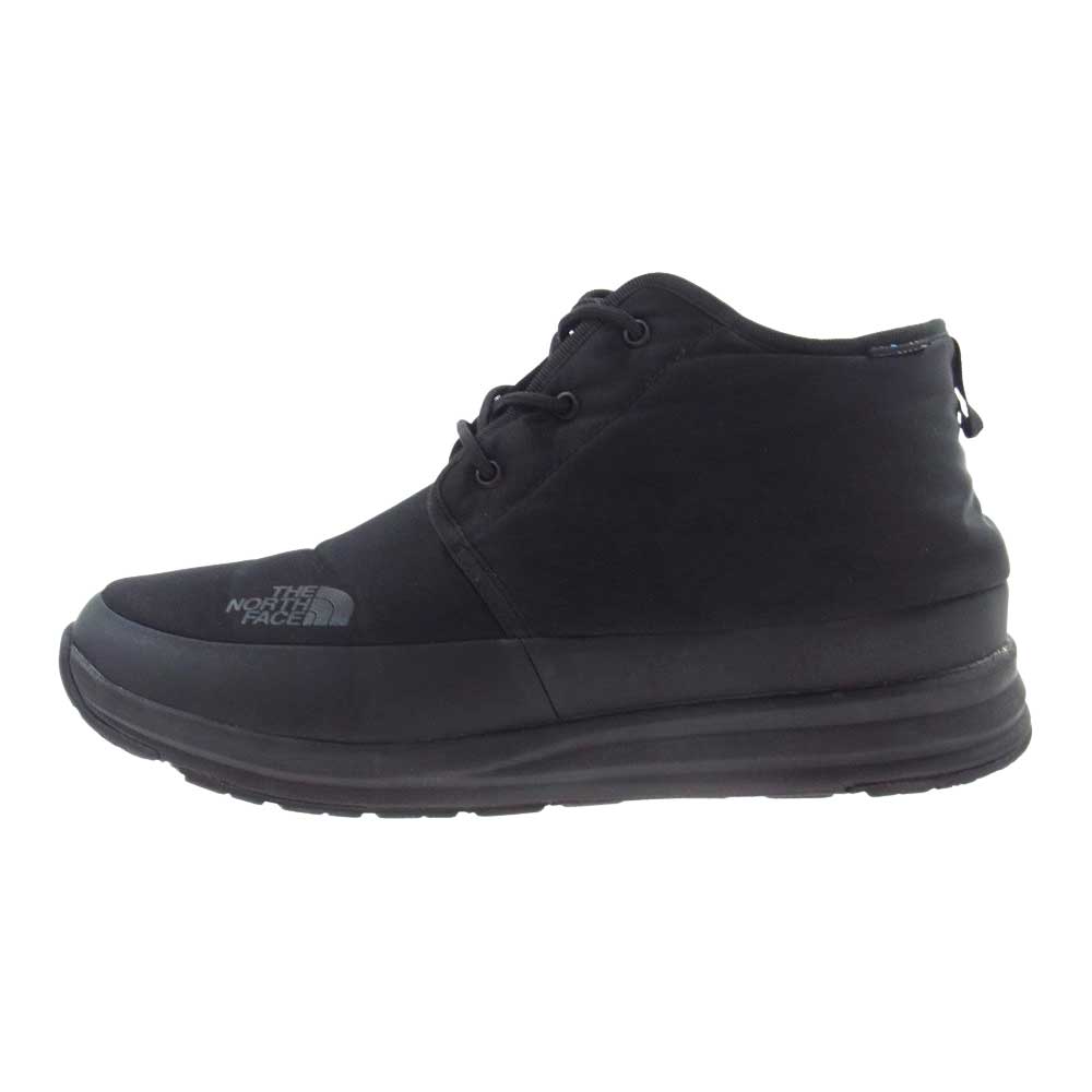 THE NORTH FACE ノースフェイス NF52085 NSE Traction Lite ヌプシ トラクション ライト ウォータープルーフ チャッカ ブーツ ブラック系【中古】