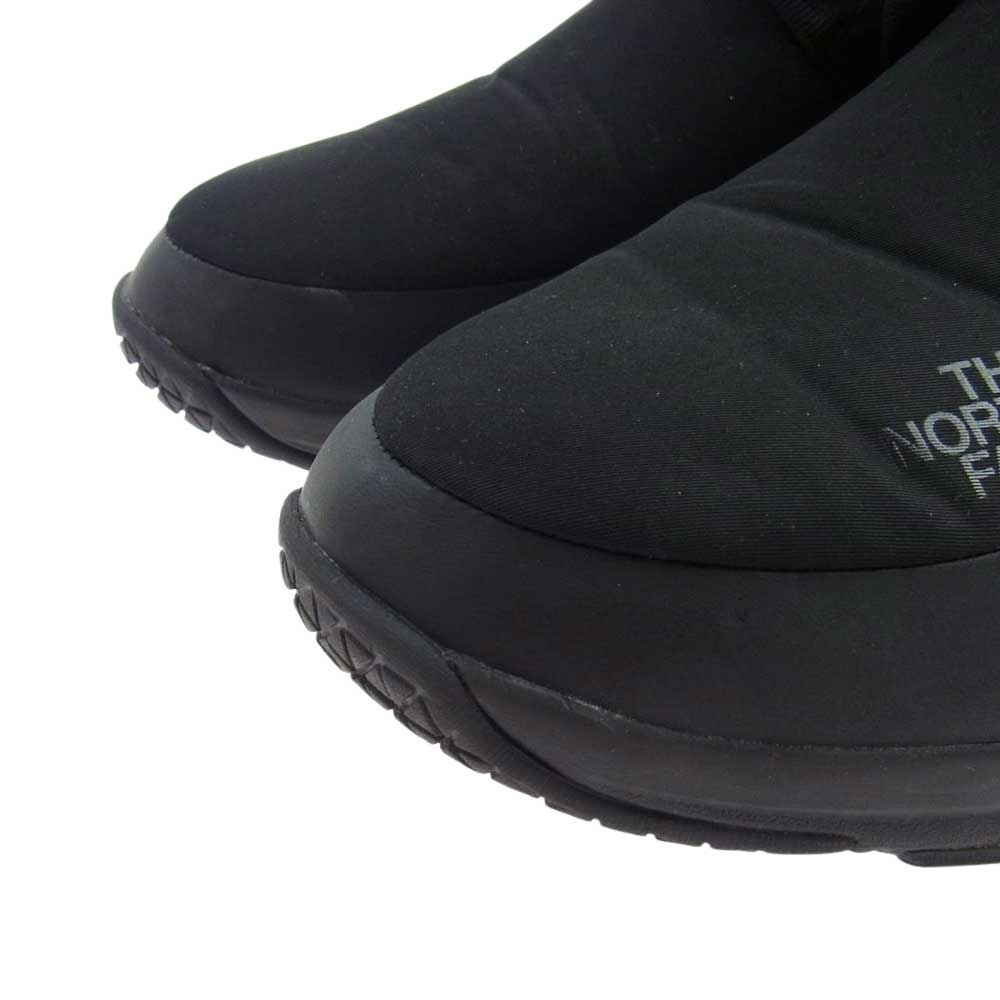 THE NORTH FACE ノースフェイス NF52085 NSE Traction Lite ヌプシ トラクション ライト ウォータープルーフ チャッカ ブーツ ブラック系【中古】