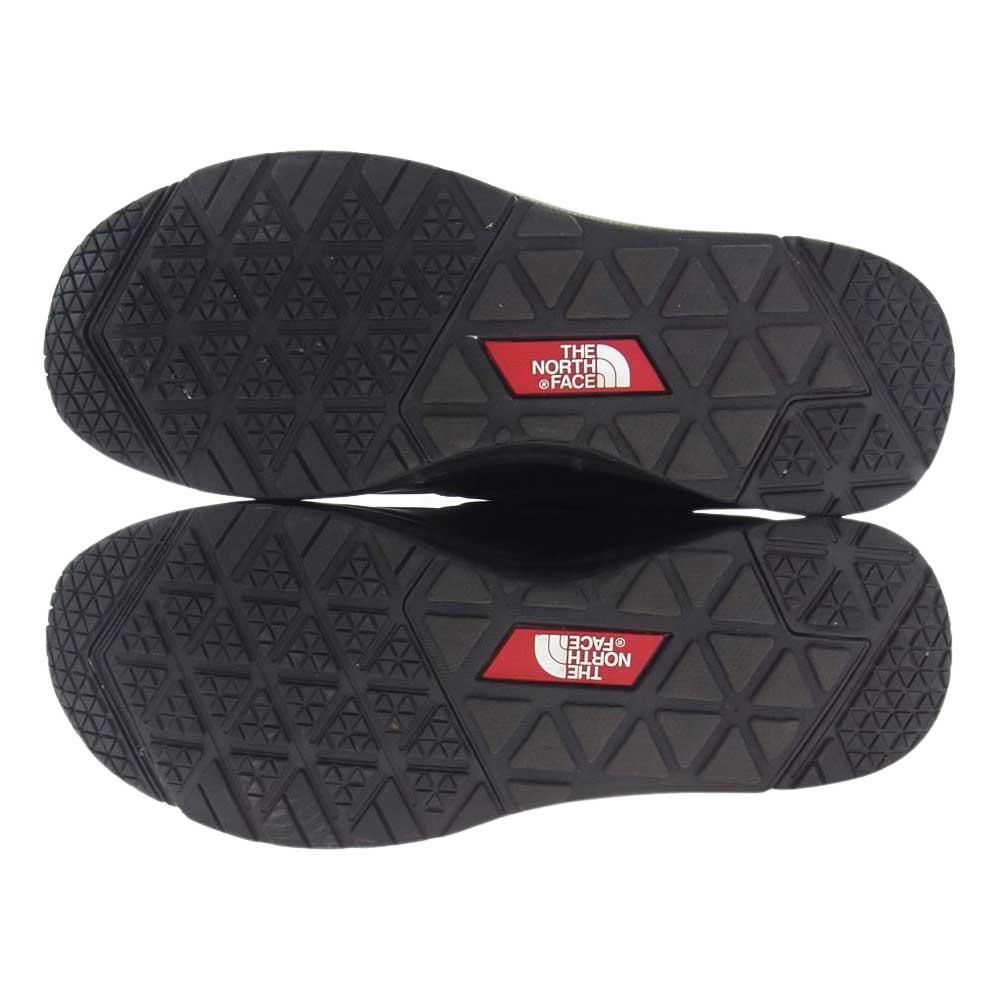 THE NORTH FACE ノースフェイス NF52085 NSE Traction Lite ヌプシ トラクション ライト ウォータープルーフ チャッカ ブーツ ブラック系【中古】
