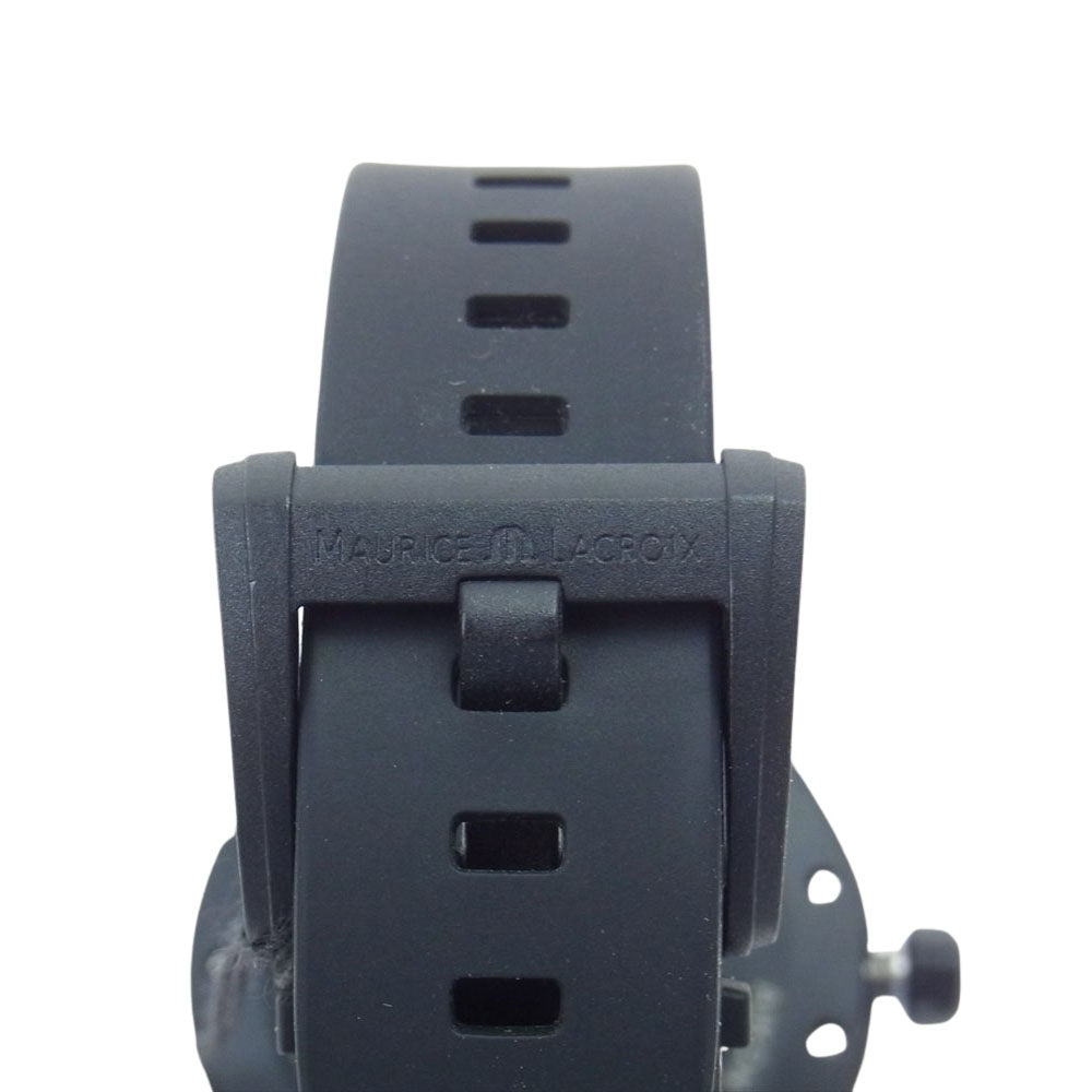 MAURICE LACROIX モーリスラクロア AI2008-00000-300-0 AIKON #tide アイコン タイド クウォーツ 腕時計 ブラック系【中古】