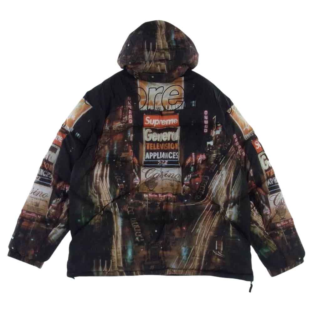 Supreme シュプリーム 22AW The North Face 800-Fill Half Zip Hooded Pullover ノースフェイス ハーフジップ フード プルオーバー ダウン ジャケット マルチカラー系 L【新古品】【未使用】【中古】