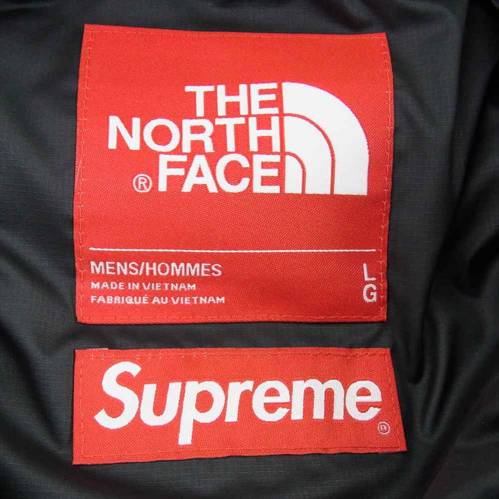 Supreme シュプリーム 22AW The North Face 800-Fill Half Zip Hooded Pullover ノースフェイス ハーフジップ フード プルオーバー ダウン ジャケット マルチカラー系 L【新古品】【未使用】【中古】