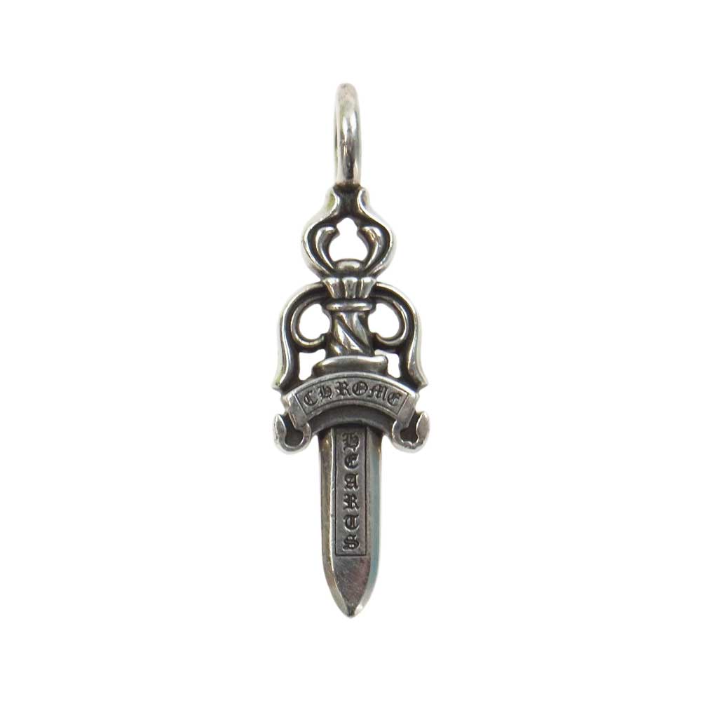 CHROME HEARTS クロムハーツ（原本無） DBL DAGGER ダブルダガー ペンダント シルバー系【中古】