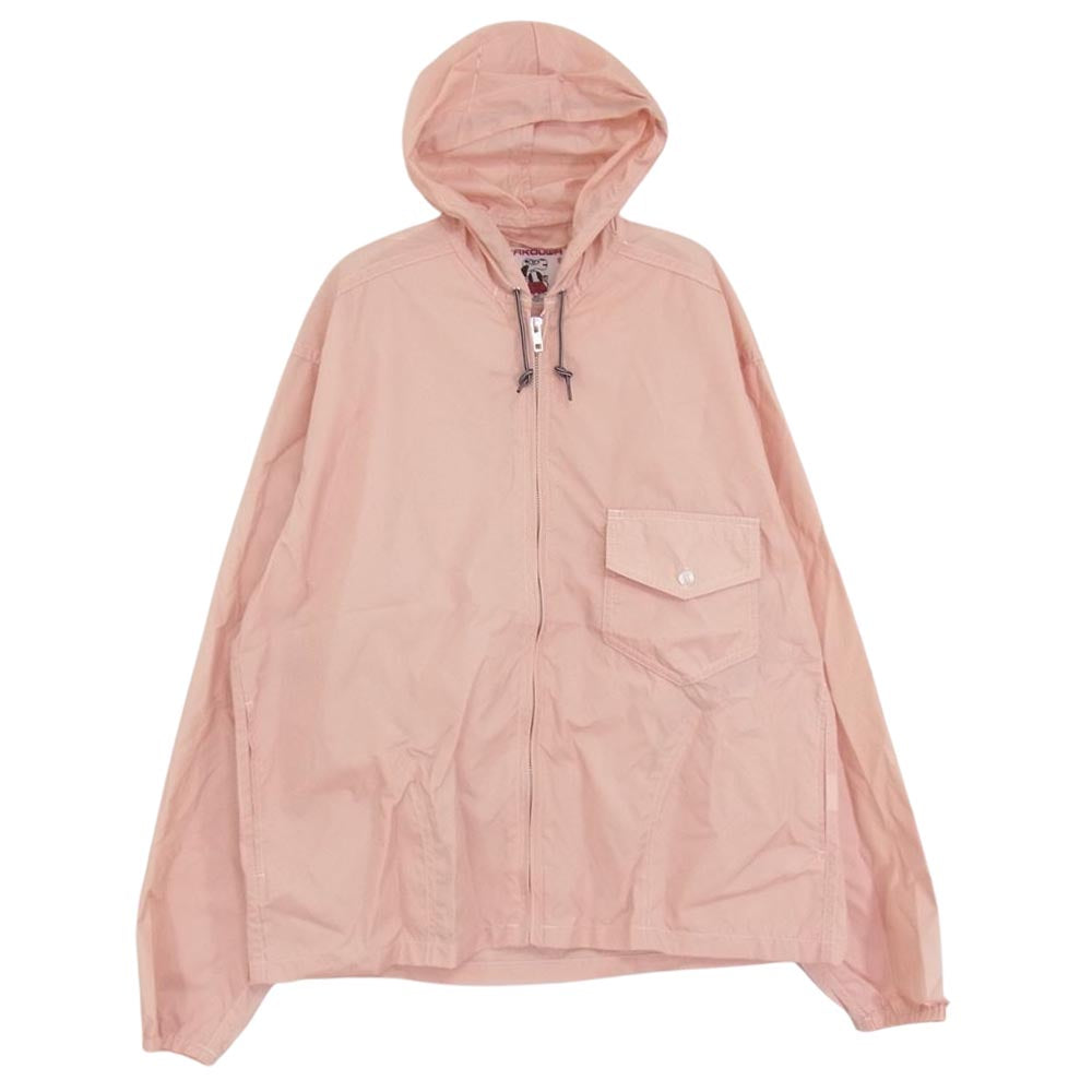 ANATOMICA アナトミカ 22SS 540-571-01 WAKOUWA ワクワ フード付き フルジップ パーカー ナイロンジャケット ピンク系 S【美品】【中古】