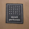 mina perhonen ミナペルホネン ta3257 moss tile モスタイル スキッパー ワンピース ベージュ系 36【新古品】【未使用】【中古】