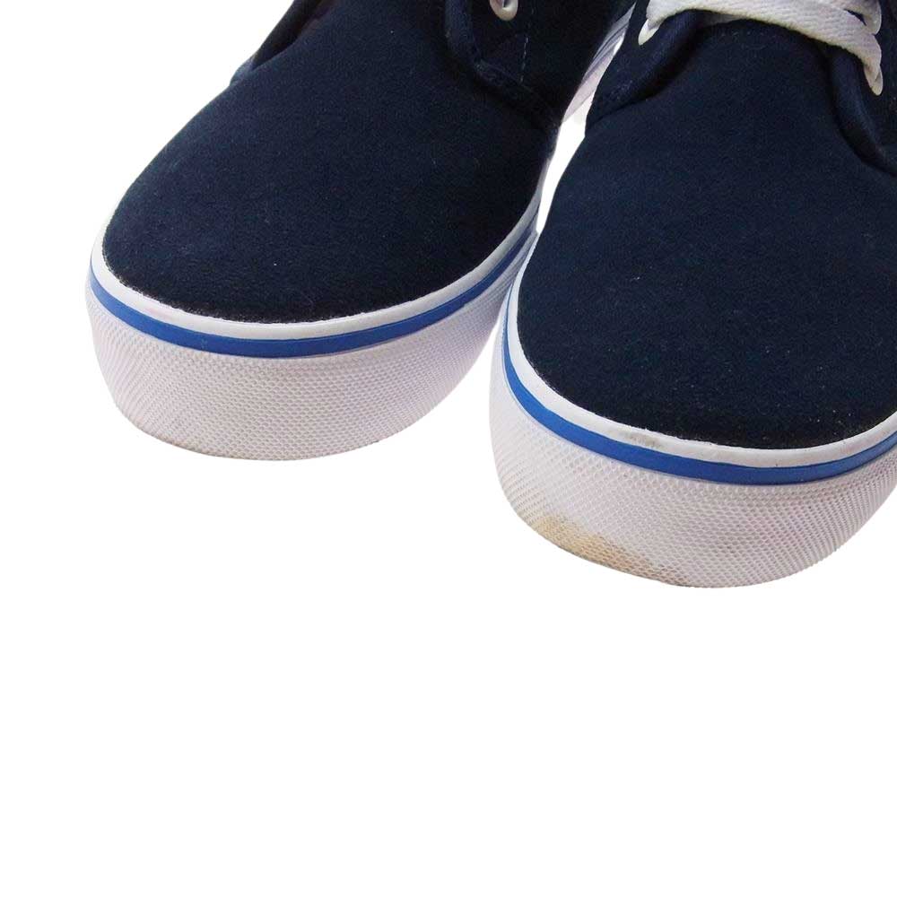 VANS バンズ × A.H AKIO HASEGAWA 長谷川昭雄 × BEAMS ビームス CHUKKA スエード チャッカ スニーカー ネイビー 25.5cm【美品】【中古】