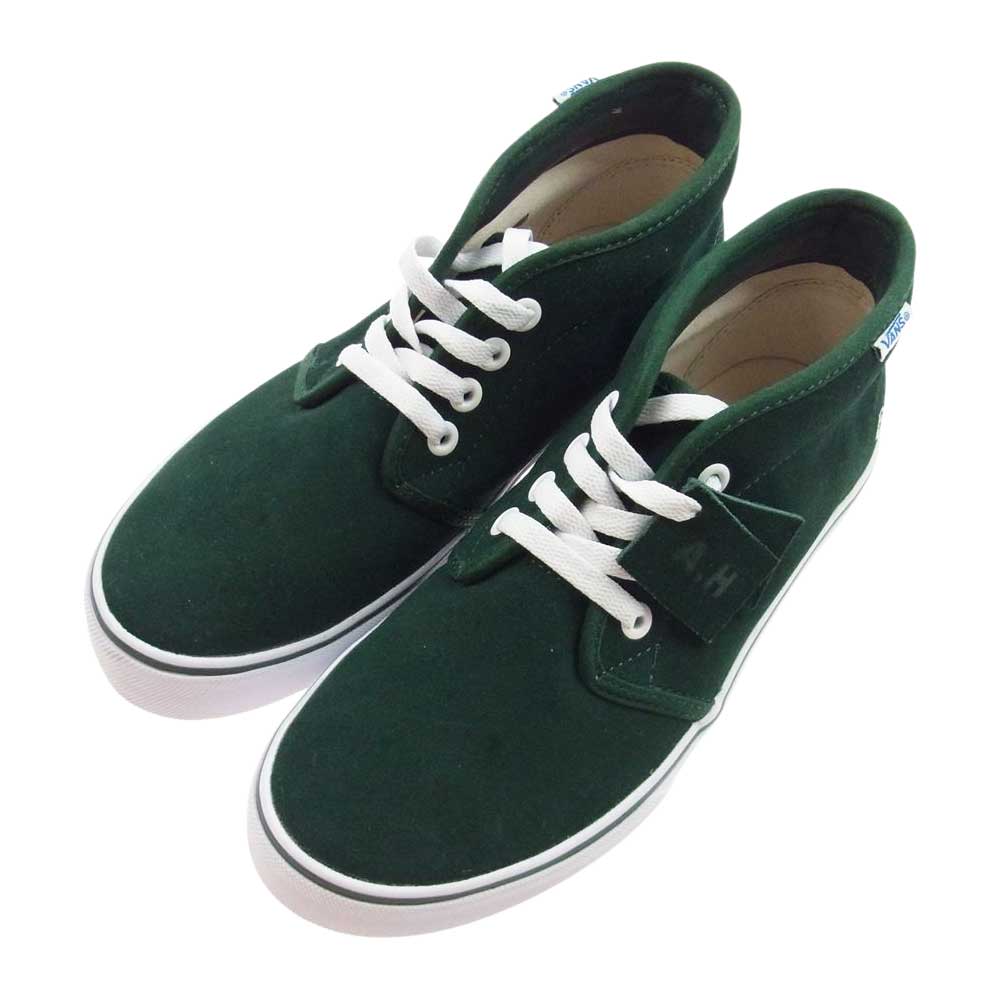 靴 VANS V49CF AH CHUKKA GREEN VANS バンズ V49CF AH × A.H AKIO HASEGAWA 長谷川昭雄 × BEAMS