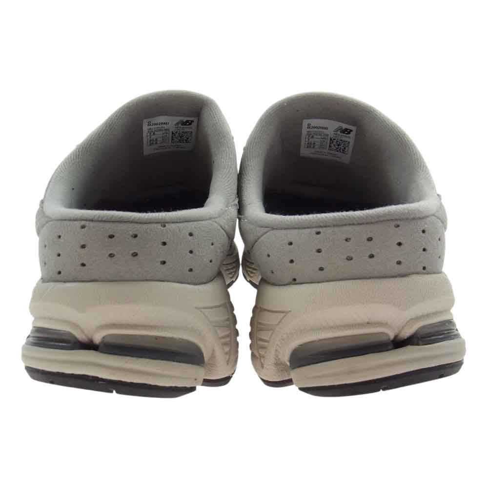 NEW BALANCE ニューバランス M2002RMI スリップ サンダル スニーカー グレー系 25.5cm【中古】