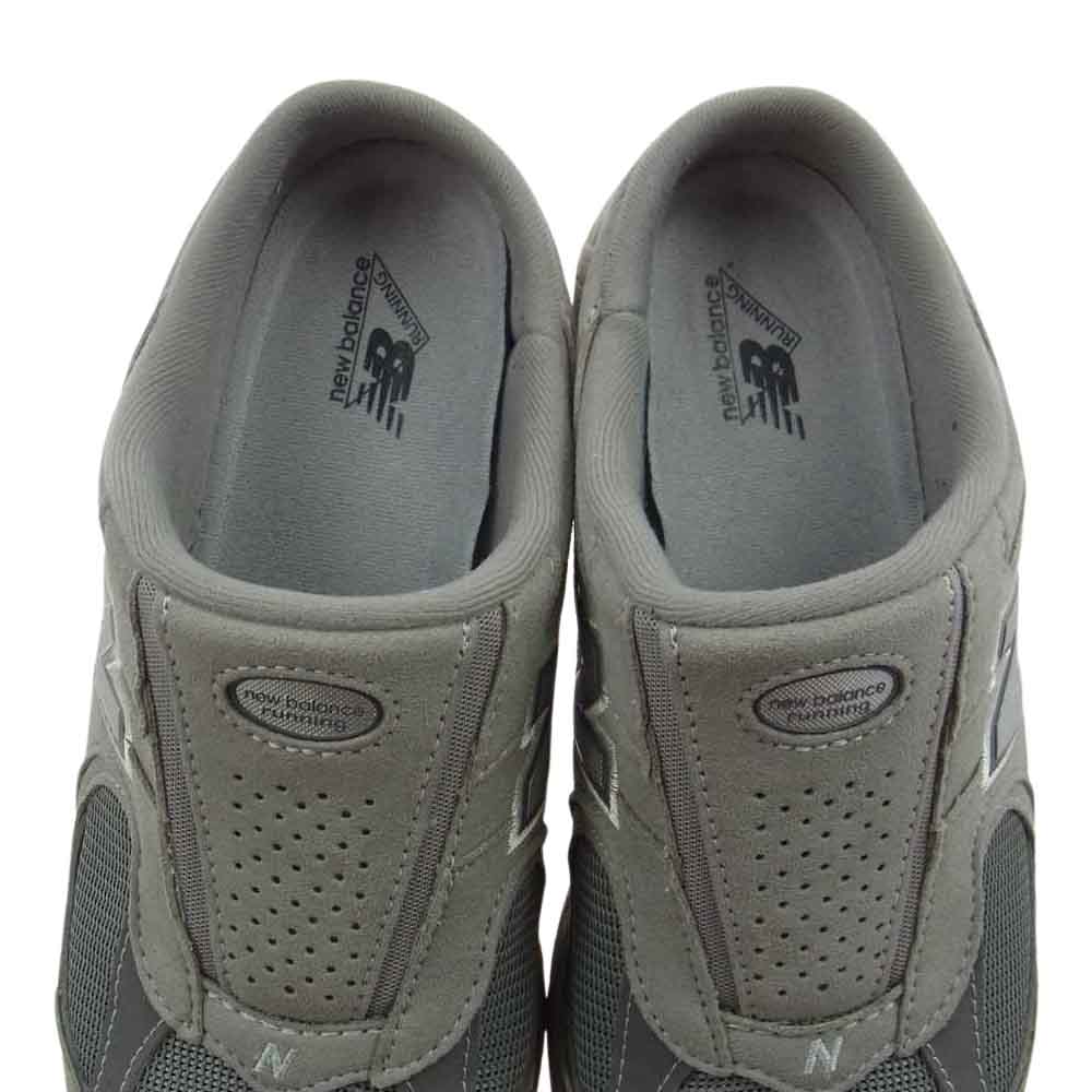 NEW BALANCE ニューバランス M2002RMI スリップ サンダル スニーカー グレー系 25.5cm【中古】