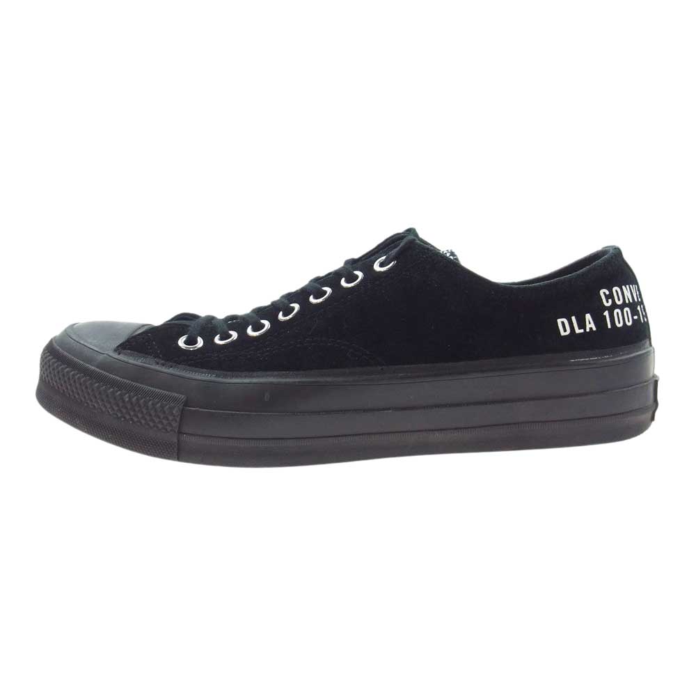 CONVERSE コンバース × N.HOLLYHWOOD エヌハリウッド GORE-TEX ゴアテックス CHUCK TAYLOR チャックテイラー スエード ローカット スニーカー ブラック系 27.5cm【中古】