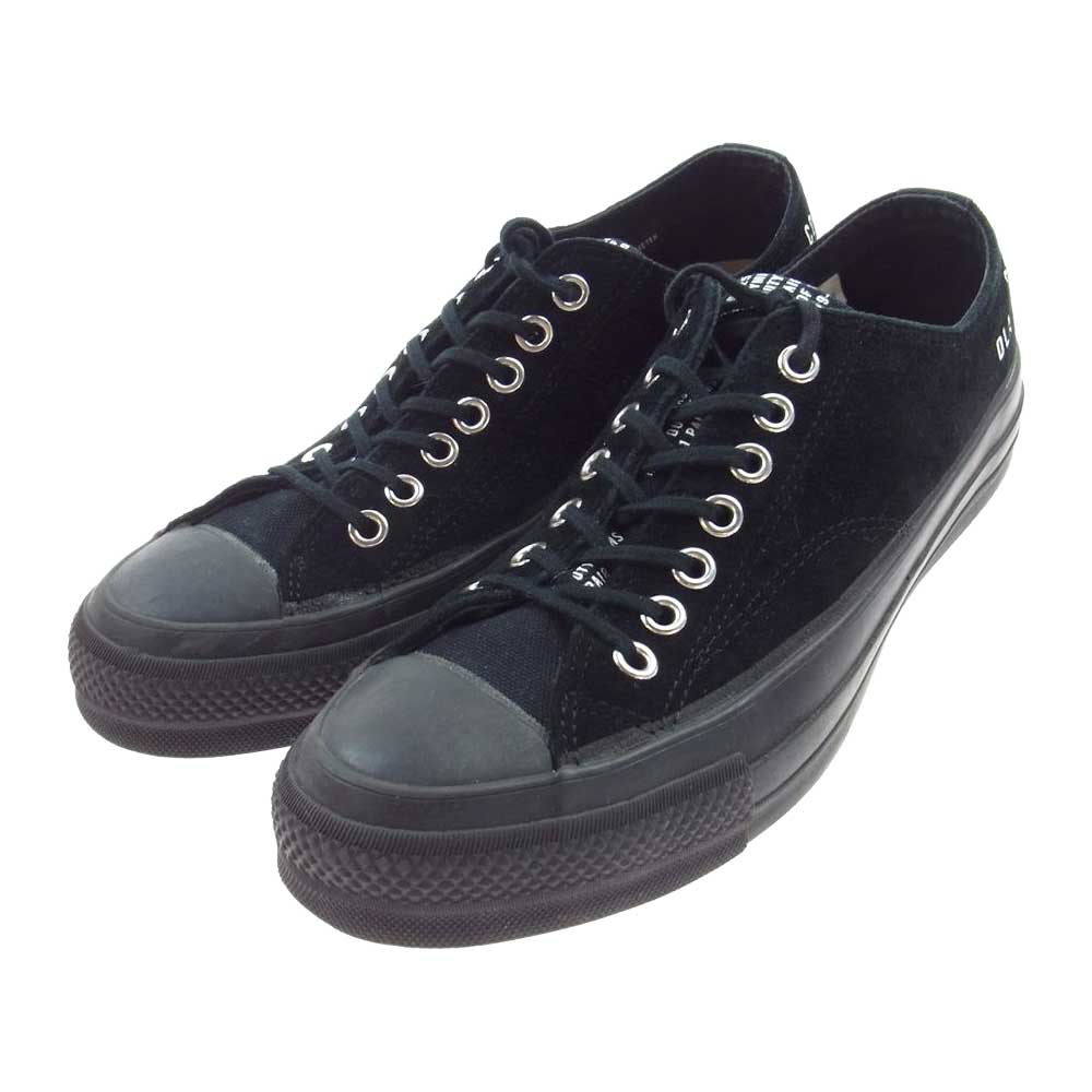 CONVERSE コンバース × N.HOLLYHWOOD エヌハリウッド GORE-TEX ゴアテックス CHUCK TAYLOR チャックテイラー スエード ローカット スニーカー ブラック系 27.5cm【中古】