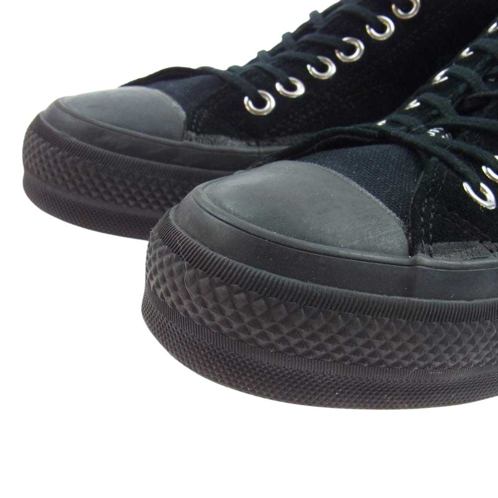 CONVERSE コンバース × N.HOLLYHWOOD エヌハリウッド GORE-TEX ゴアテックス CHUCK TAYLOR チャックテイラー スエード ローカット スニーカー ブラック系 27.5cm【中古】