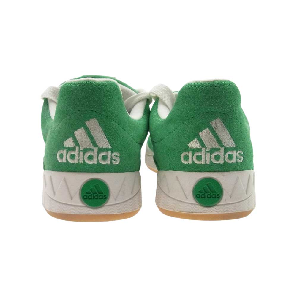 adidas アディダス GZ6202 ADIMATIC アディマティック スエード スニーカー  グリーン系 ホワイト系 26.5cm【中古】