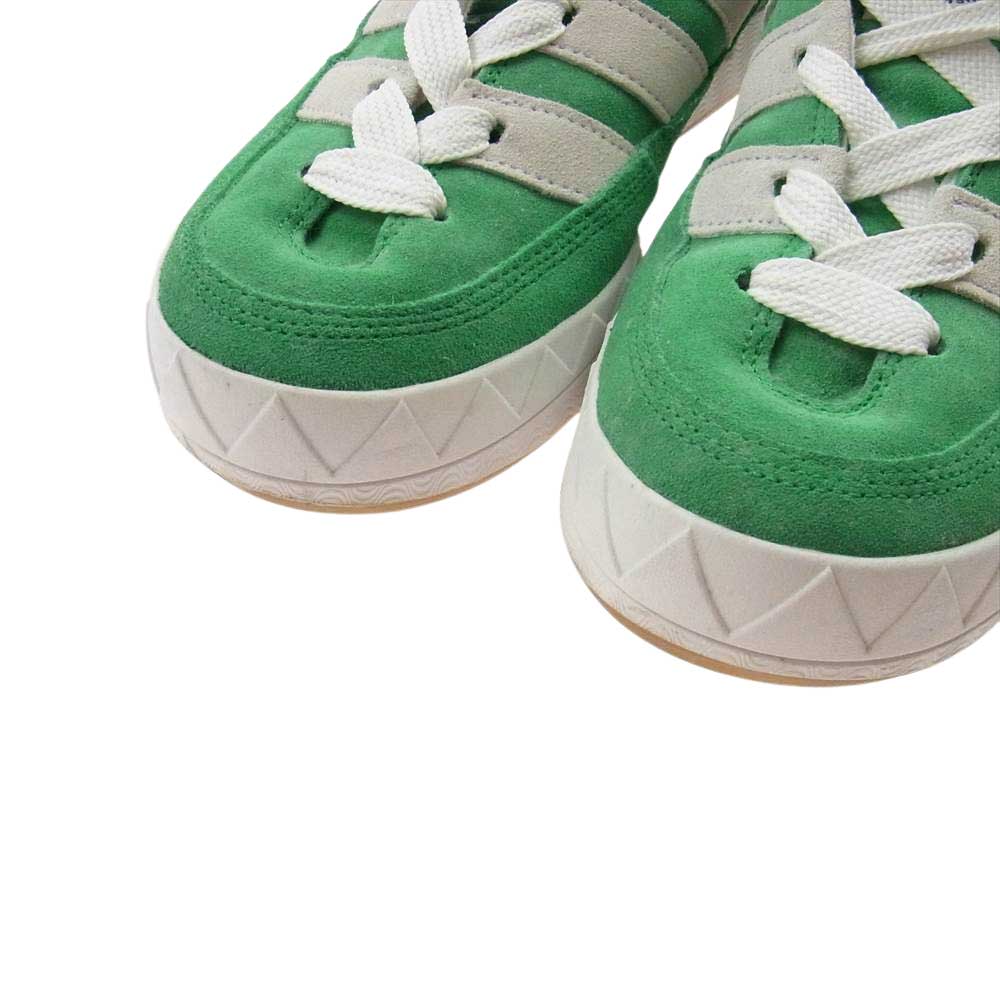 adidas アディダス GZ6202 ADIMATIC アディマティック スエード スニーカー  グリーン系 ホワイト系 26.5cm【中古】
