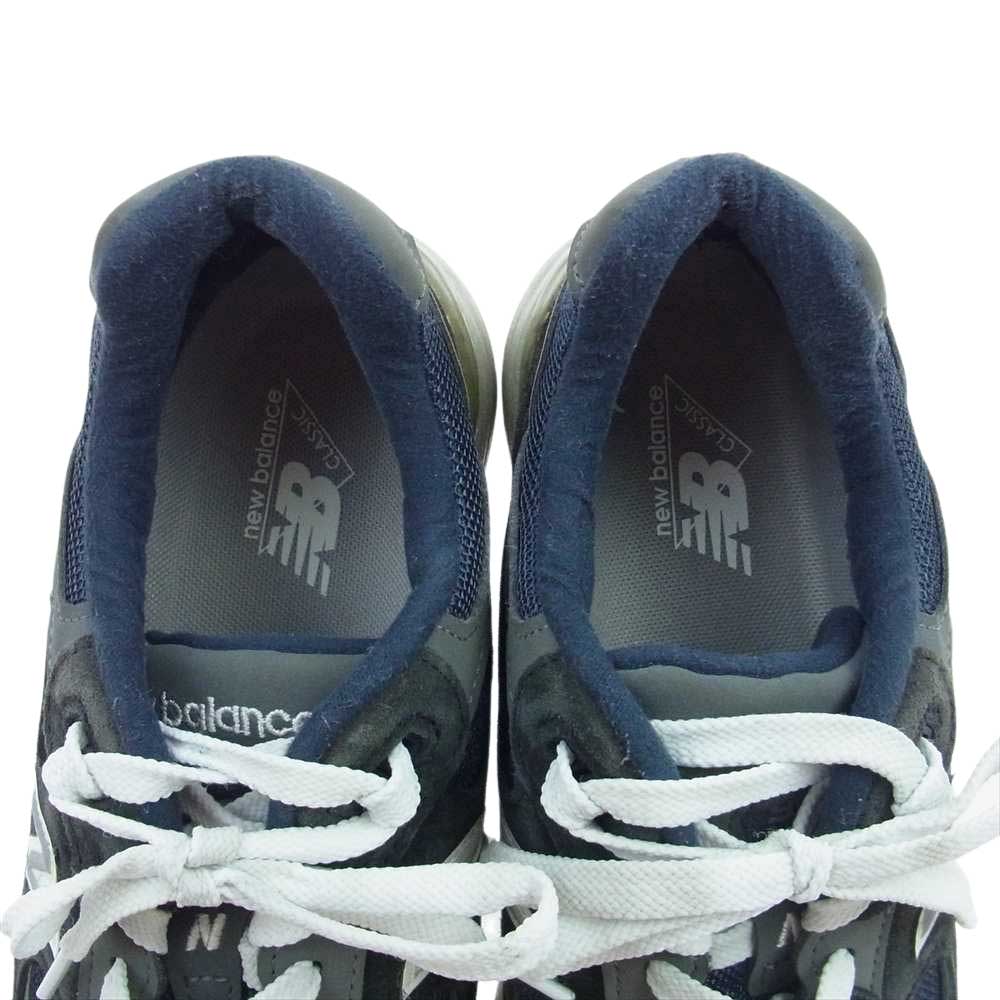 NEW BALANCE ニューバランス M992GG スエード スニーカー グレー系 26.0cm【中古】