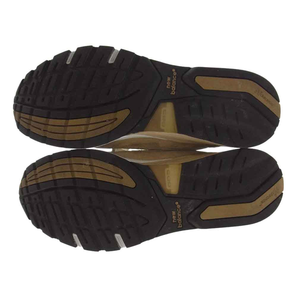 NEW BALANCE ニューバランス M992TN スエード スニーカー ベージュ系 25.5cm【中古】