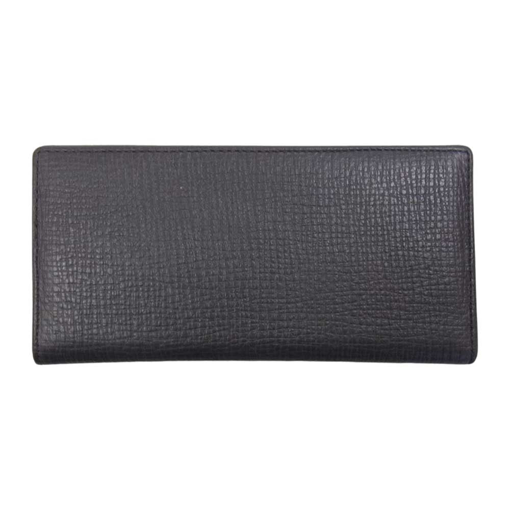 COACH コーチ ロゴ 型押し 長財布 札入れ ロングウォレット グレー系【美品】【中古】