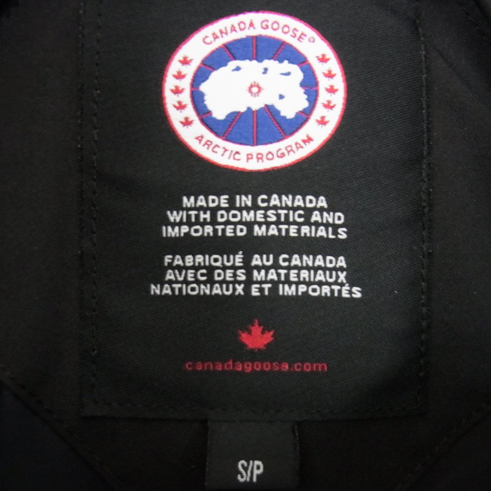 CANADA GOOSE カナダグース 4154M 国内正規品 サザビーリーグ FREESTYLE CREW VEST フリースタイル ダウン ベスト  ブラック系 S/P【中古】