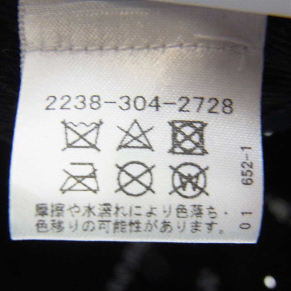 CHROME HEARTS クロムハーツ（原本無） 国内正規品 TRUCKER CAP トラッカー スクロール ラベル キャップ ブラック系【中古】