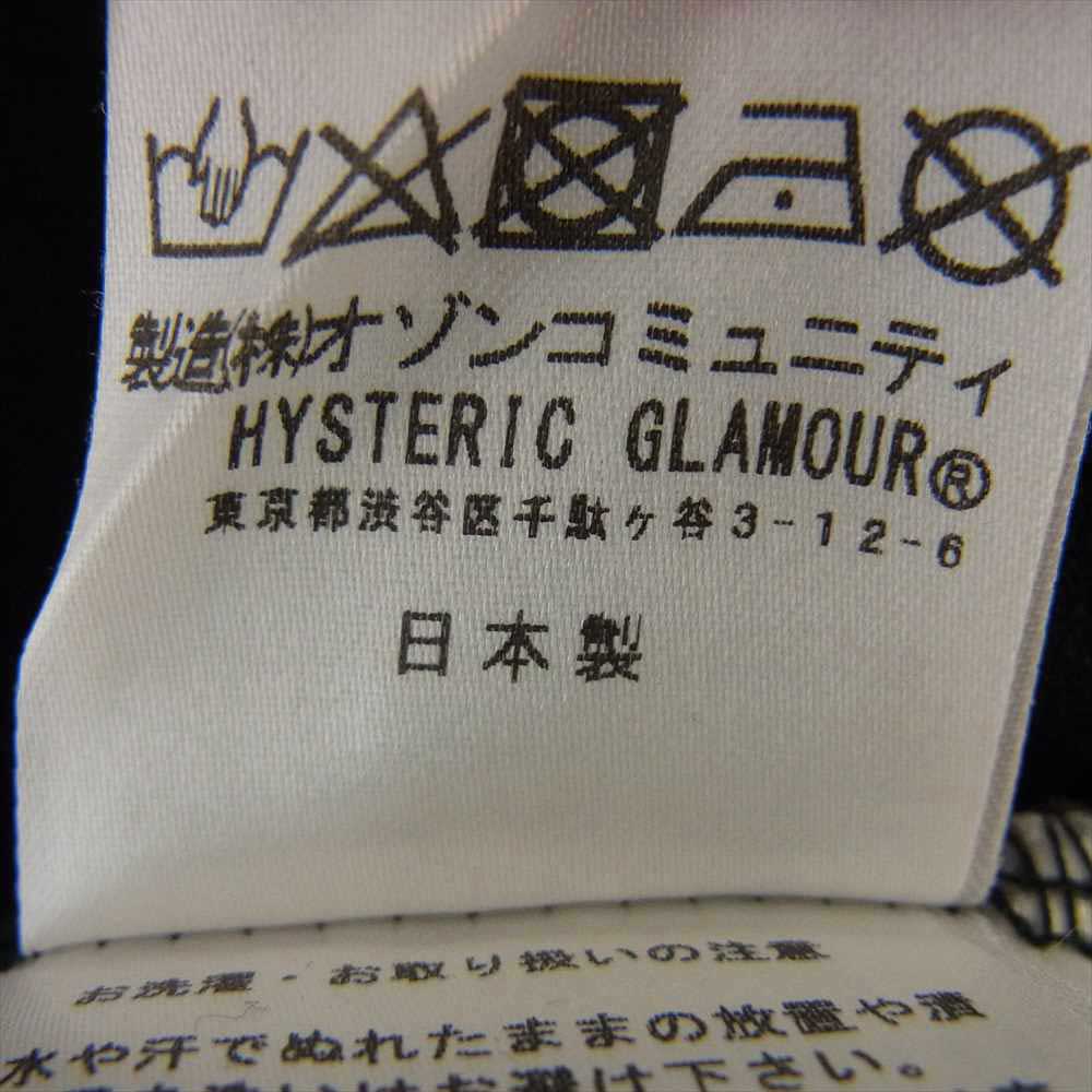 HYSTERIC GLAMOUR ヒステリックグラマー 02173CT04 RAPTURE pt T-SH ブロンディ フォトプリント 半袖 Tシャツ ブラック系 S【中古】