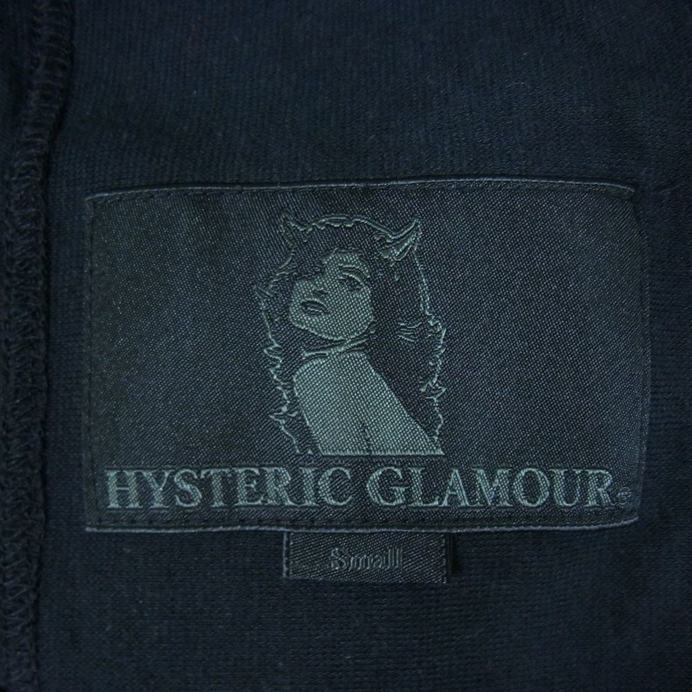 HYSTERIC GLAMOUR ヒステリックグラマー 0251CJ03 1B シングル テーラードジャケット ブラック系 S【中古】