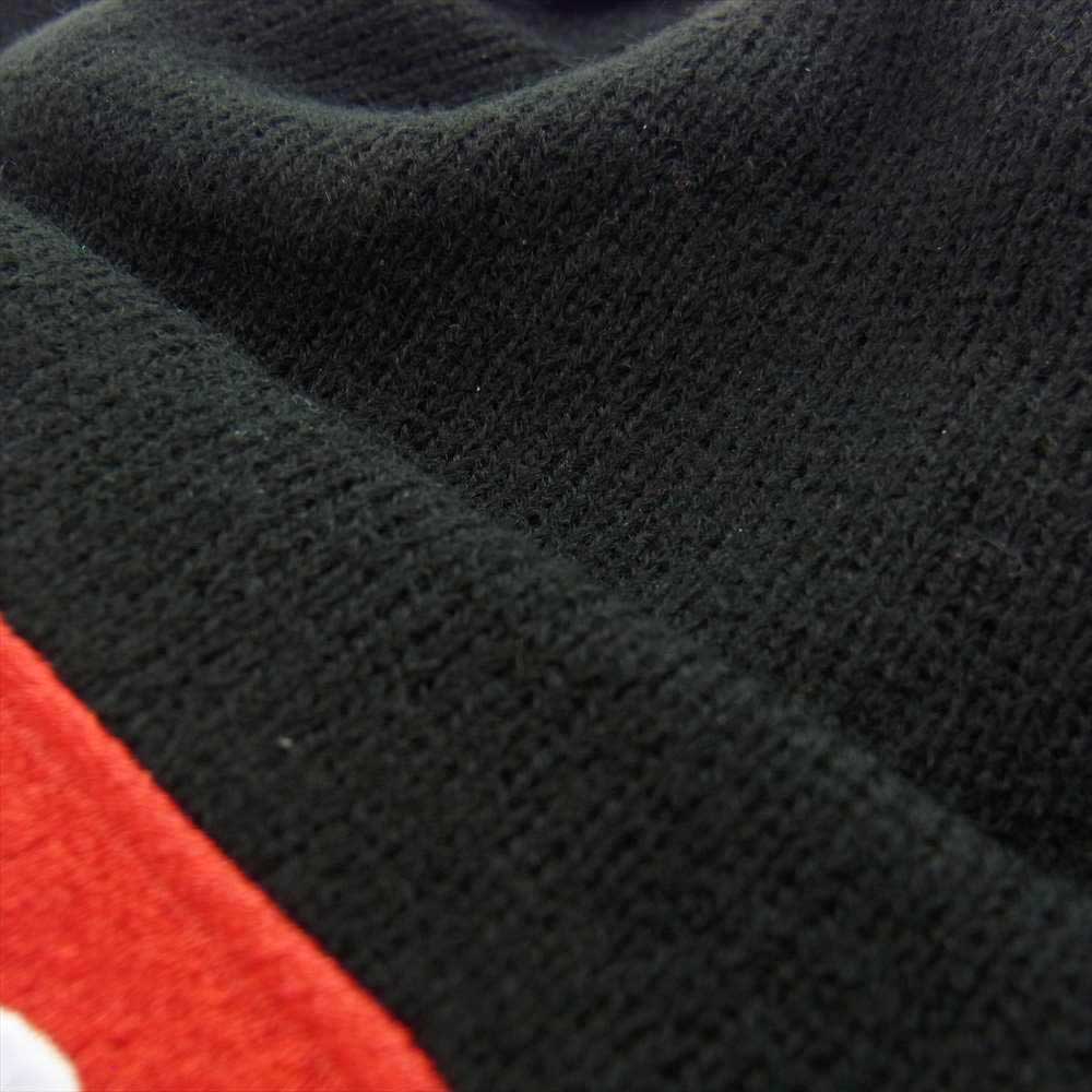 Supreme シュプリーム 22AW × New Era Box Logo Beanie ニューエラ ボックス ロゴ ビーニー キャップ ブラック ブラック系【美品】【中古】