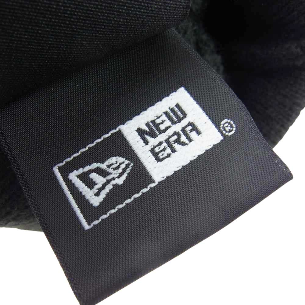 Supreme シュプリーム 22AW × New Era Box Logo Beanie ニューエラ ボックス ロゴ ビーニー キャップ ブラック ブラック系【美品】【中古】
