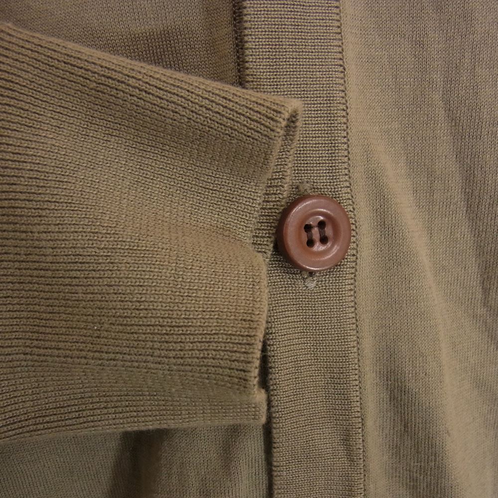 EEL イール Cardigans コットン カーディガン ブラウン系 S【中古】