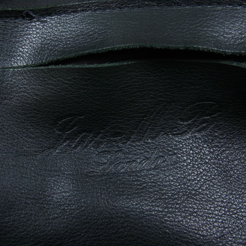 JAS.M.B ジャスエムビー レザー 2WAY ショルダー ボストン バッグ ブラック系【中古】