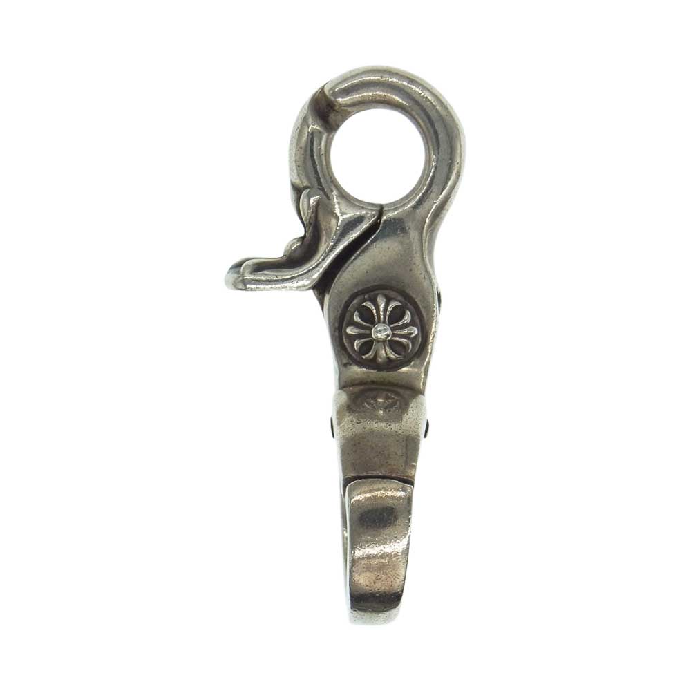 CHROME HEARTS クロムハーツ（原本有） クロスボール クイック クリップ キーループ シルバー系【中古】