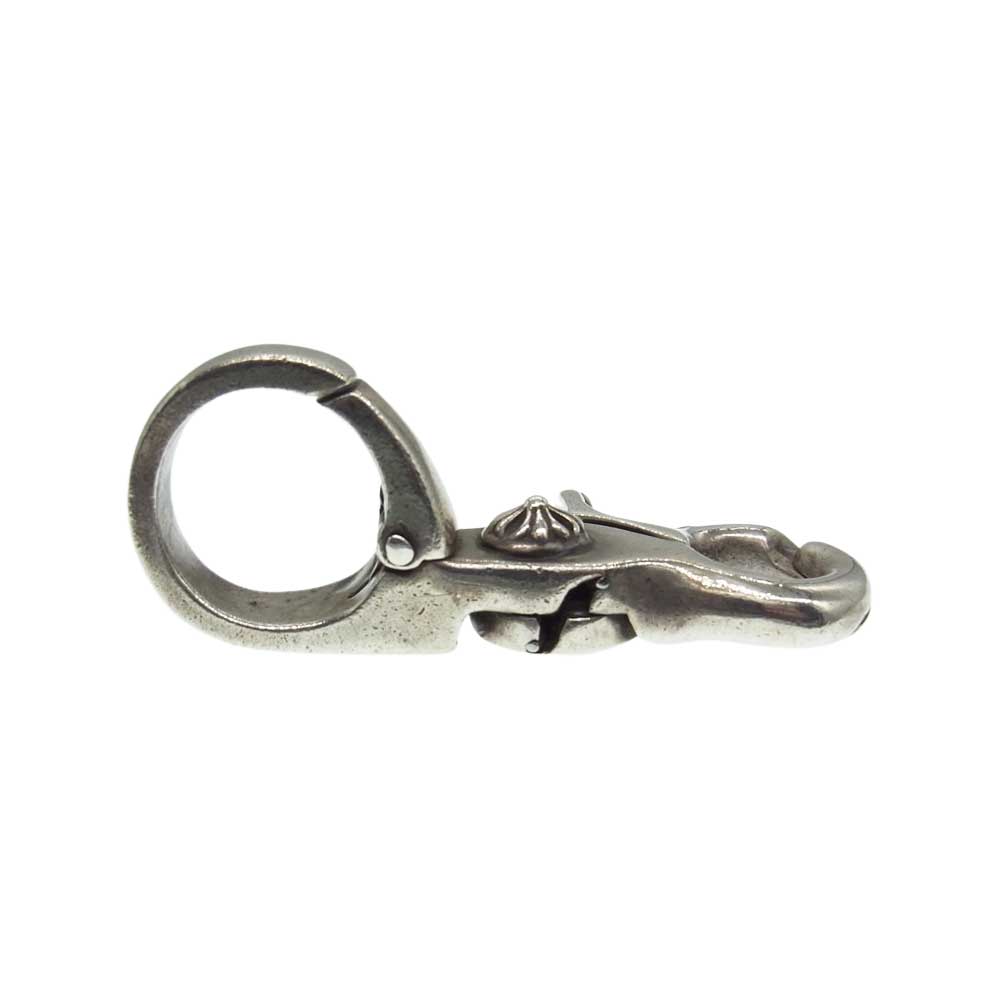 CHROME HEARTS クロムハーツ（原本有） クロスボール クイック クリップ キーループ シルバー系【中古】