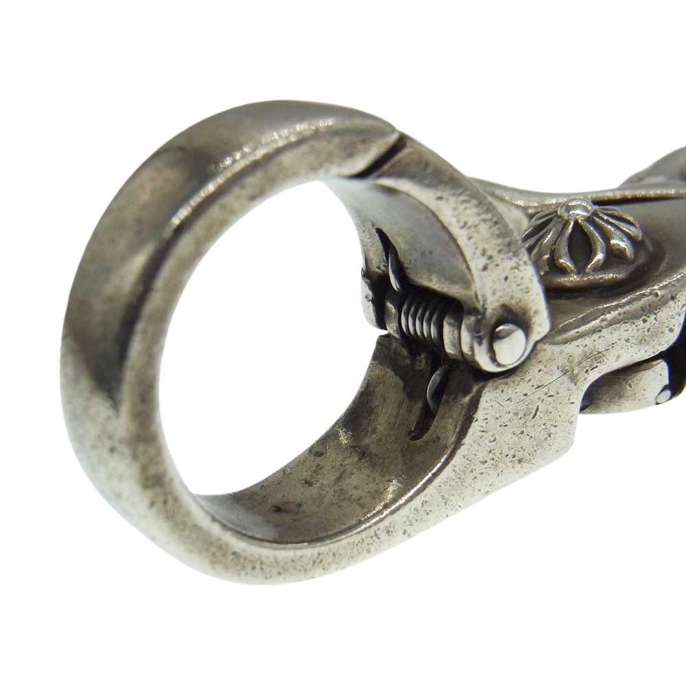 CHROME HEARTS クロムハーツ（原本有） クロスボール クイック クリップ キーループ シルバー系【中古】