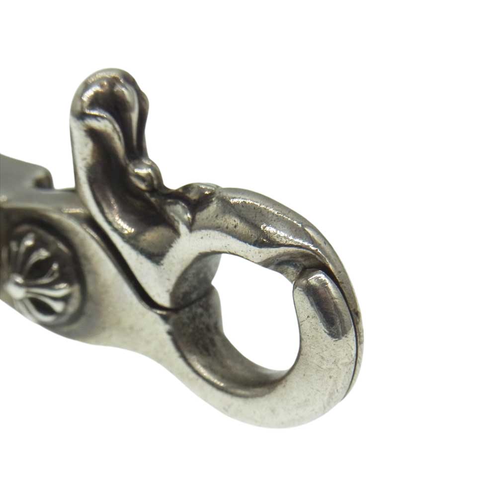 CHROME HEARTS クロムハーツ（原本有） クロスボール クイック クリップ キーループ シルバー系【中古】