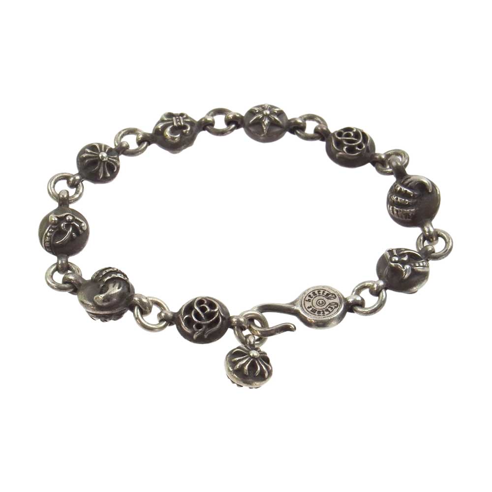 CHROME HEARTS クロムハーツ（原本無） マルチボール ブレスレット シルバー系【中古】
