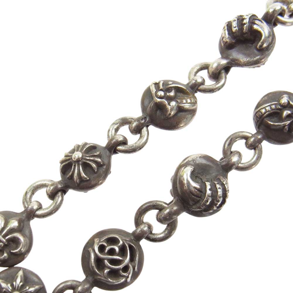 CHROME HEARTS クロムハーツ（原本無） マルチボール ブレスレット シルバー系【中古】