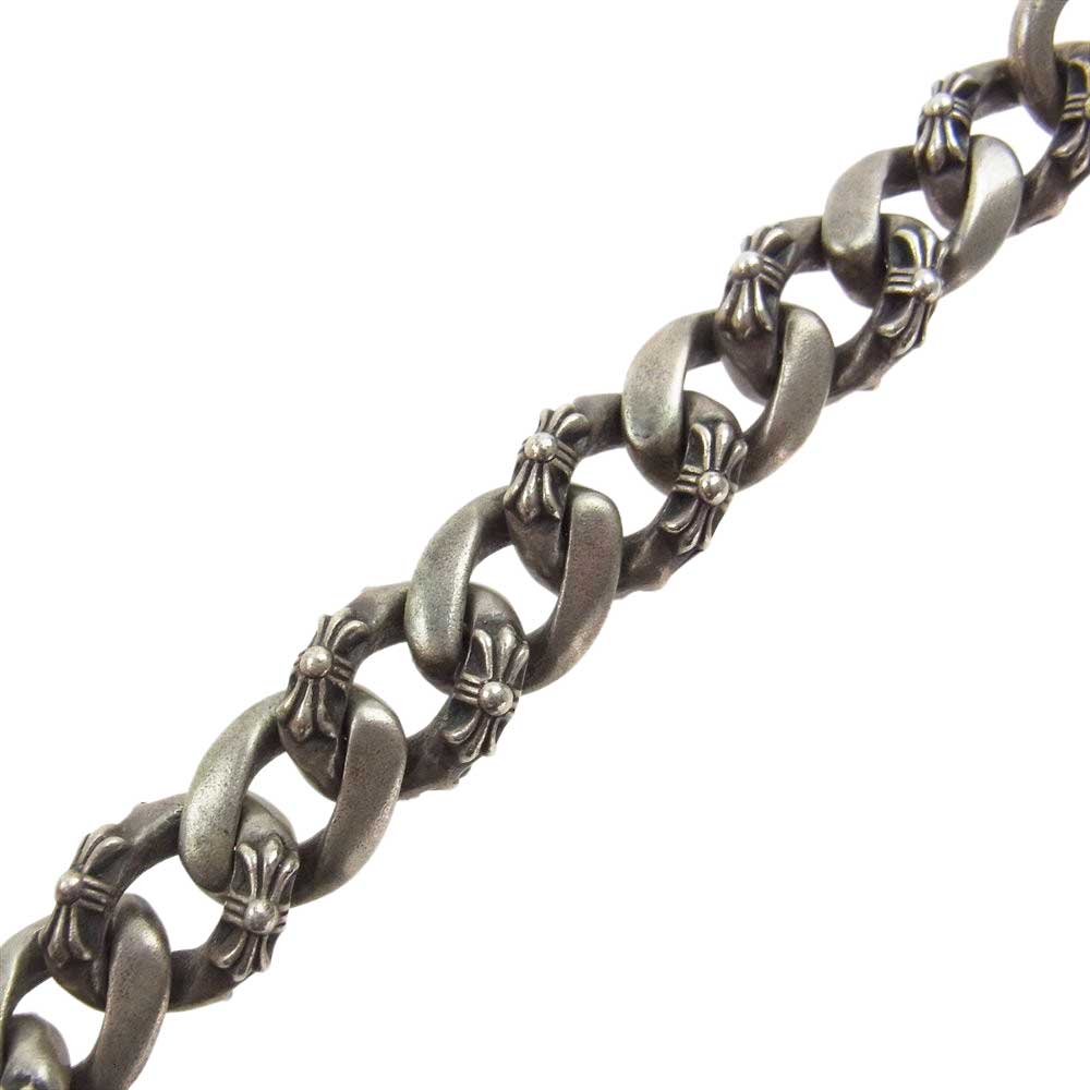 CHROME HEARTS クロムハーツ（原本有） 2クリップ ファンシー ロング ウォレット チェーン シルバー系【中古】