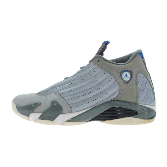NIKE ナイキ 487471-004 AIR JORDAN 14 RETRO エア ジョーダン レトロ スニーカー グレー系 28.5cm【中古】