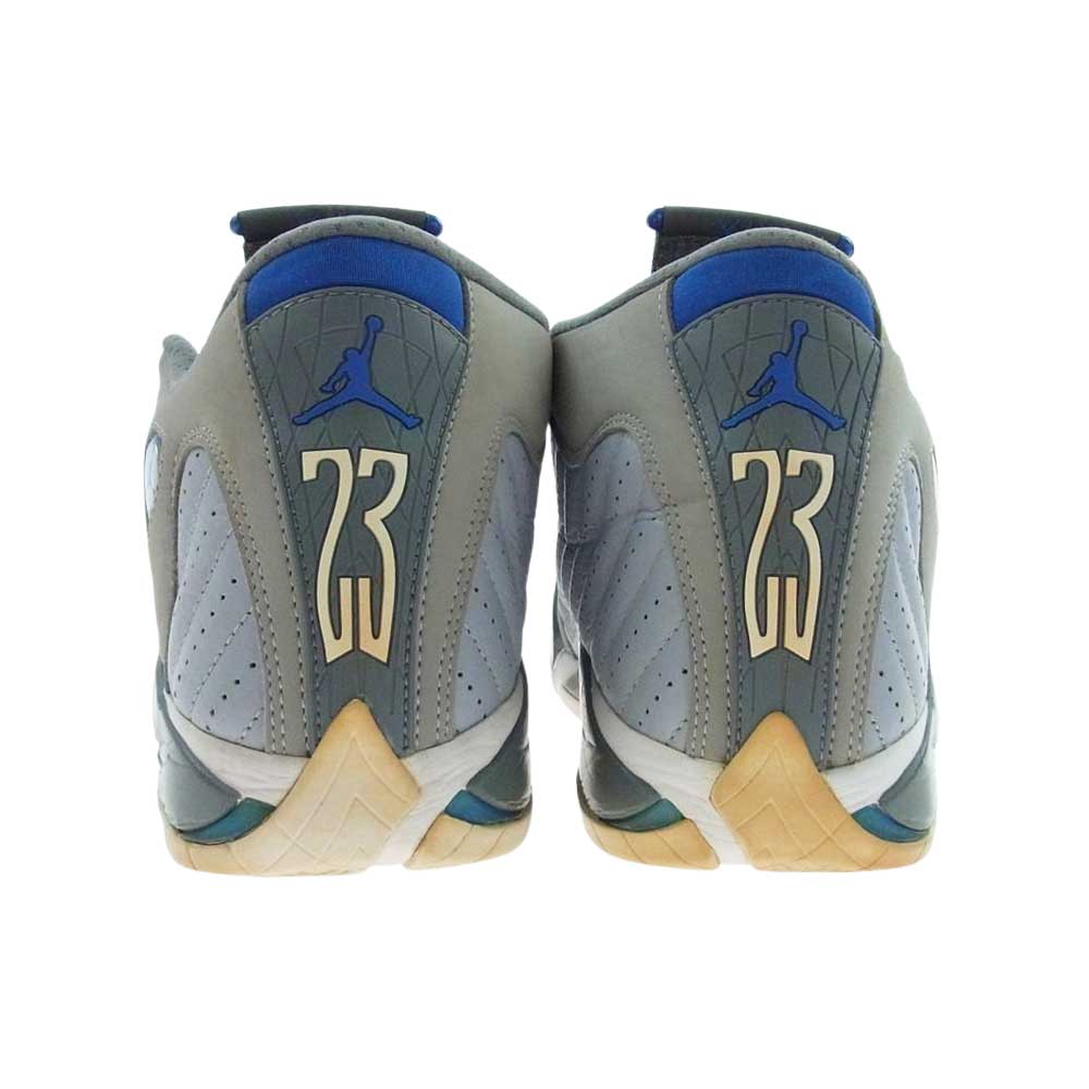 NIKE ナイキ 487471-004 AIR JORDAN 14 RETRO エア ジョーダン レトロ スニーカー グレー系 28.5cm【中古】