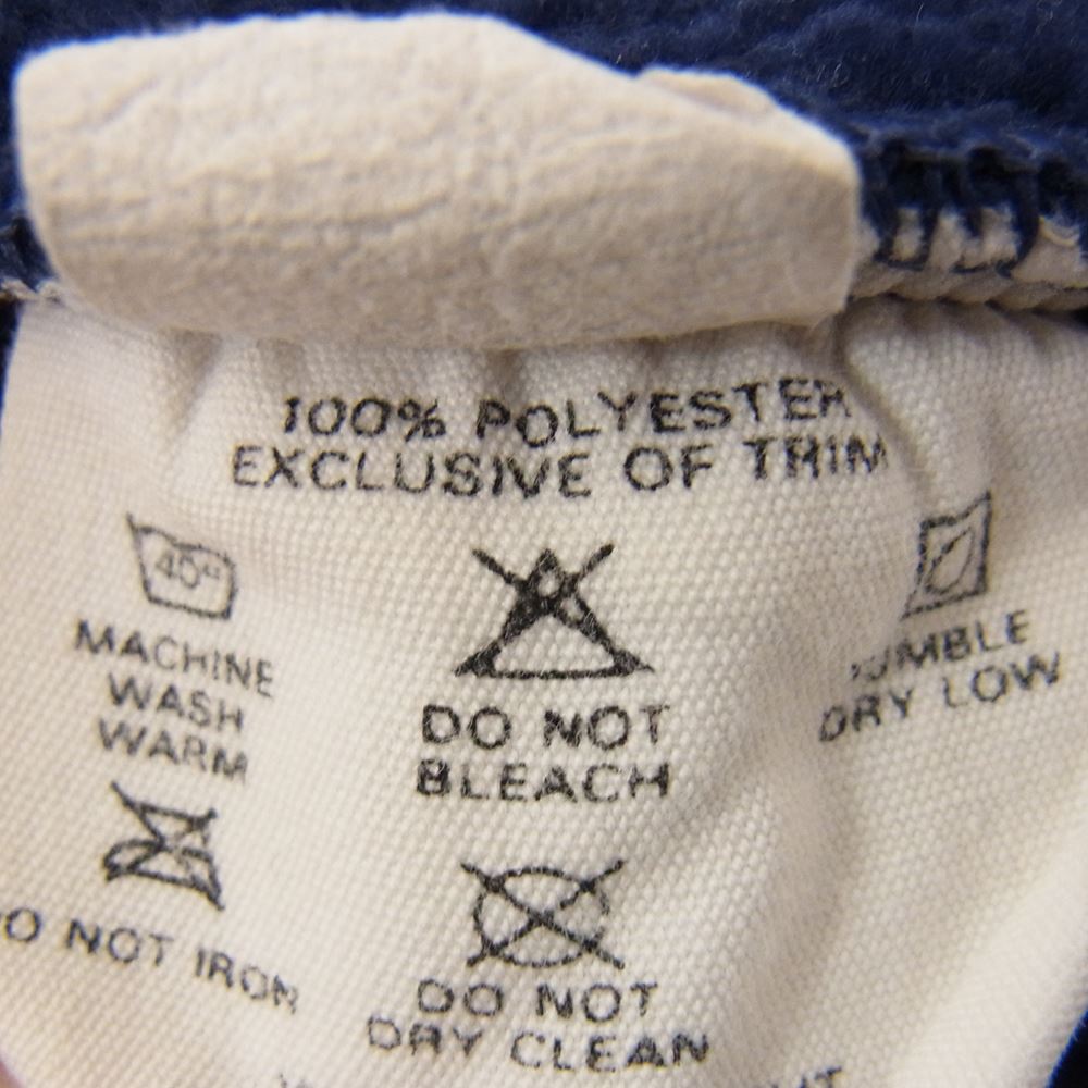 patagonia パタゴニア 25521 80s 90s USA製 シンチラ スナップ T フリース プルオーバー ネイビー系 M【中古】