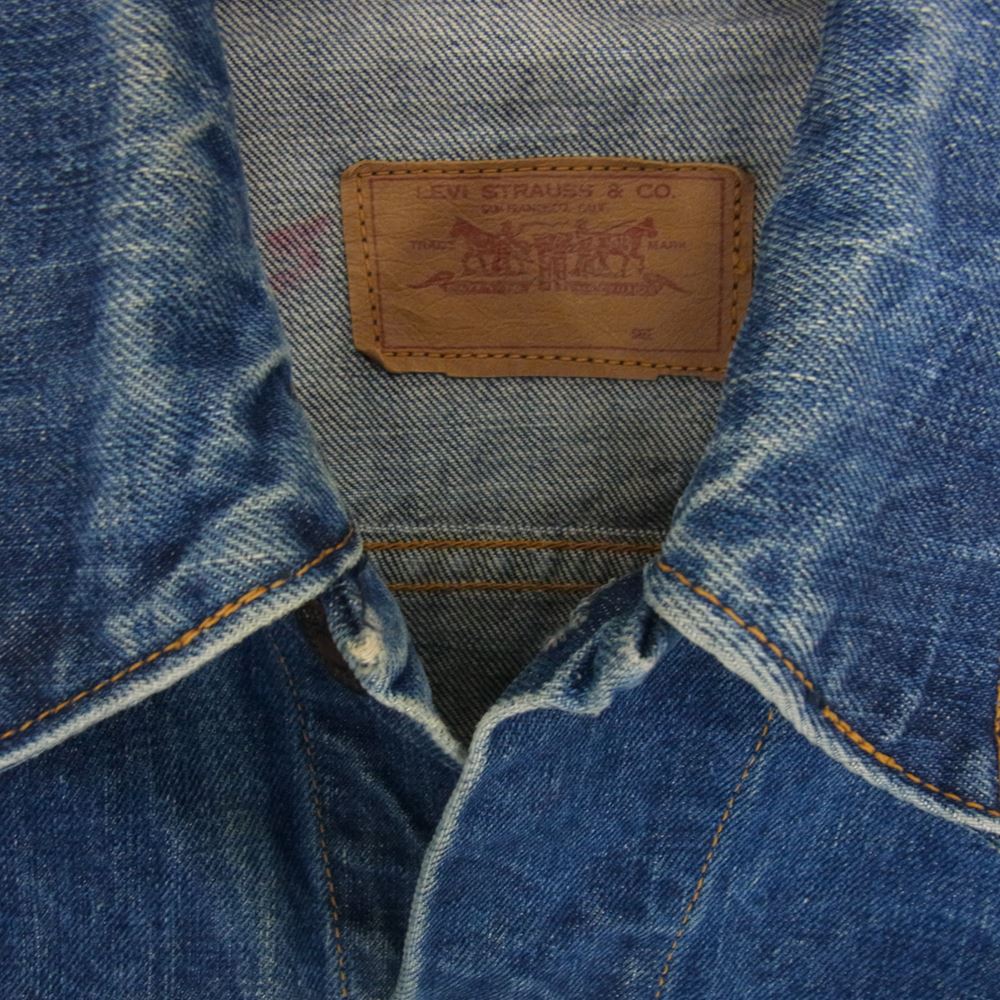 Levi's リーバイス ヴィンテージ オリジナル 70505 BIG E 刻印356 デニム ジャケット インディゴブルー系 サイズ表記無【中古】