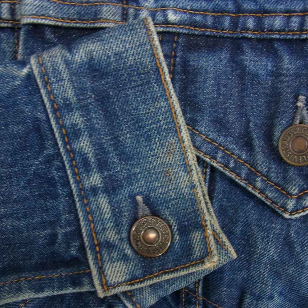 Levi's リーバイス ヴィンテージ オリジナル 70505 BIG E 刻印356 デニム ジャケット インディゴブルー系 サイズ表記無【中古】