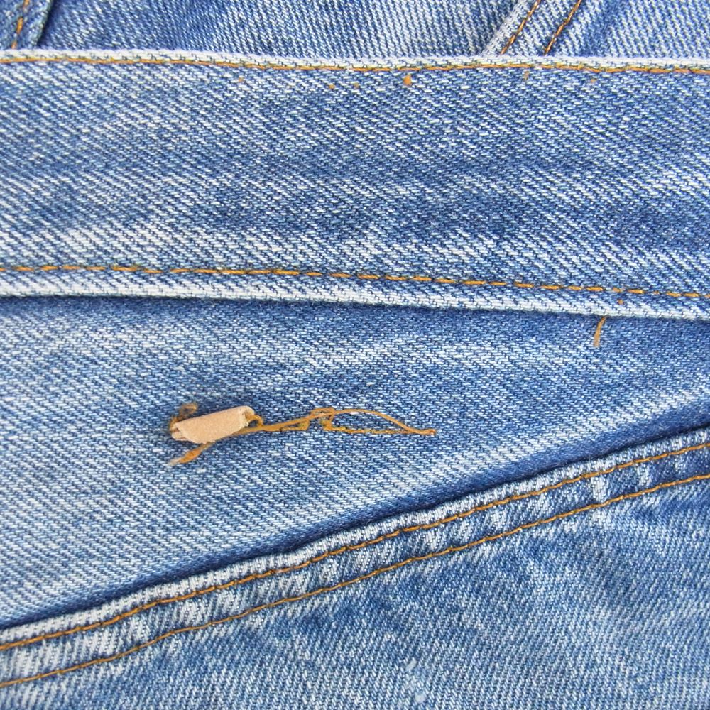 Levi's リーバイス ヴィンテージ オリジナル 501 66後期 タブ無し デニム パンツ インディゴブルー系 サイズ表記無【中古】