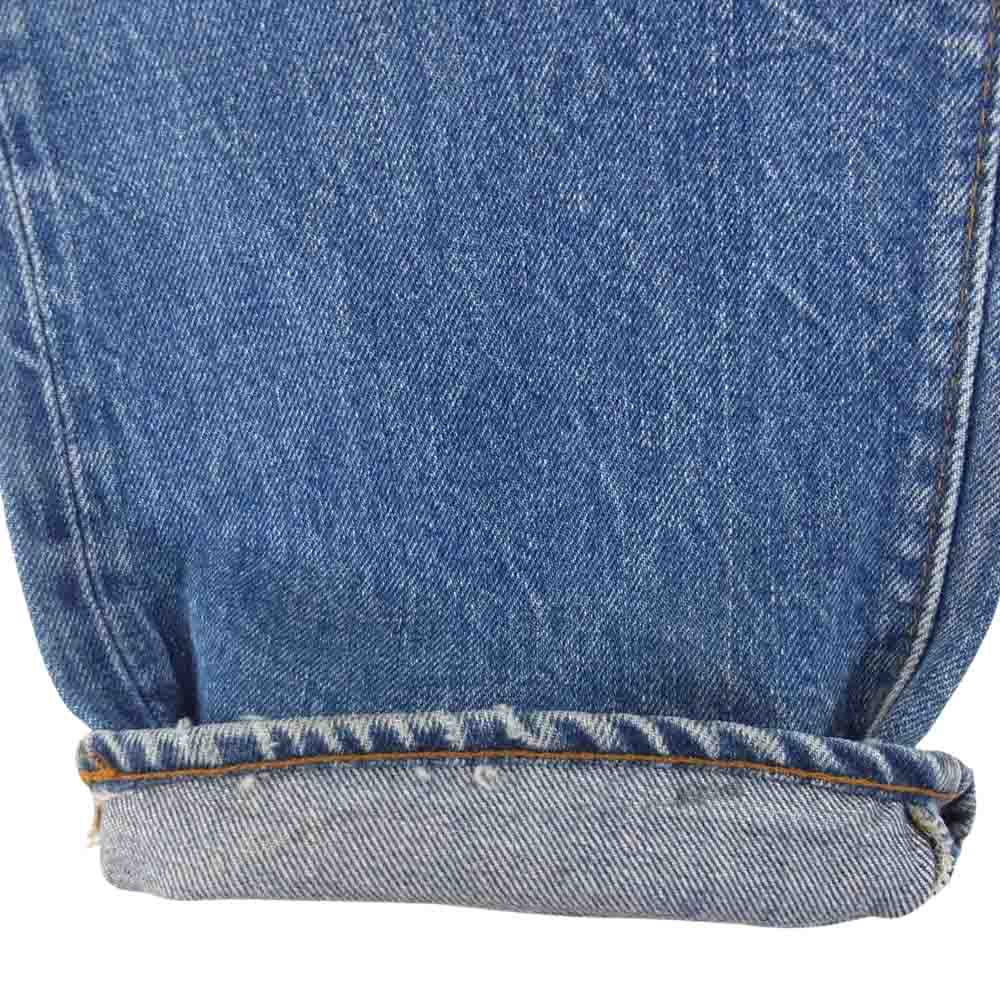 Levi's リーバイス ヴィンテージ オリジナル 501 66後期 タブ無し デニム パンツ インディゴブルー系 サイズ表記無【中古】