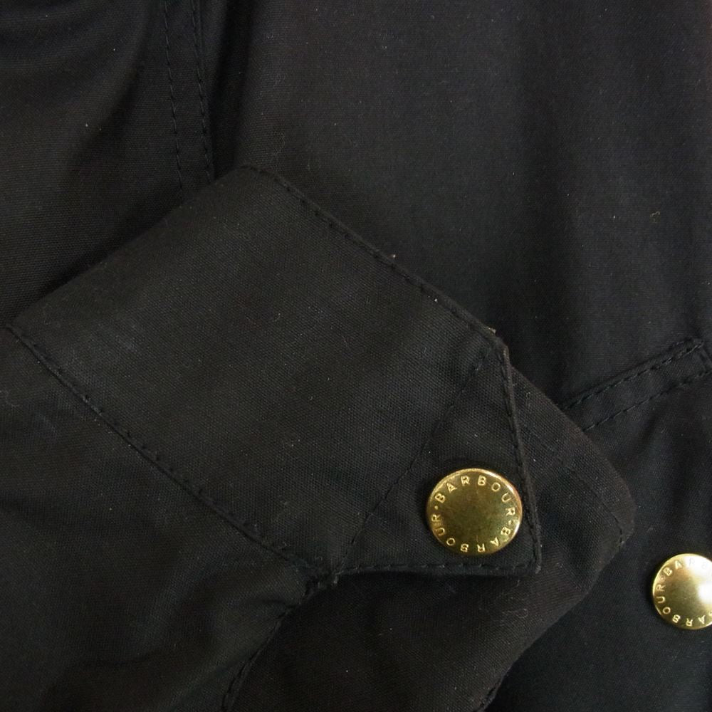 Barbour バブアー MWX0004BK51 英国製 International Wax Jacket インターナショナル ワックス ジャケット ブラック ブラック系 32【中古】