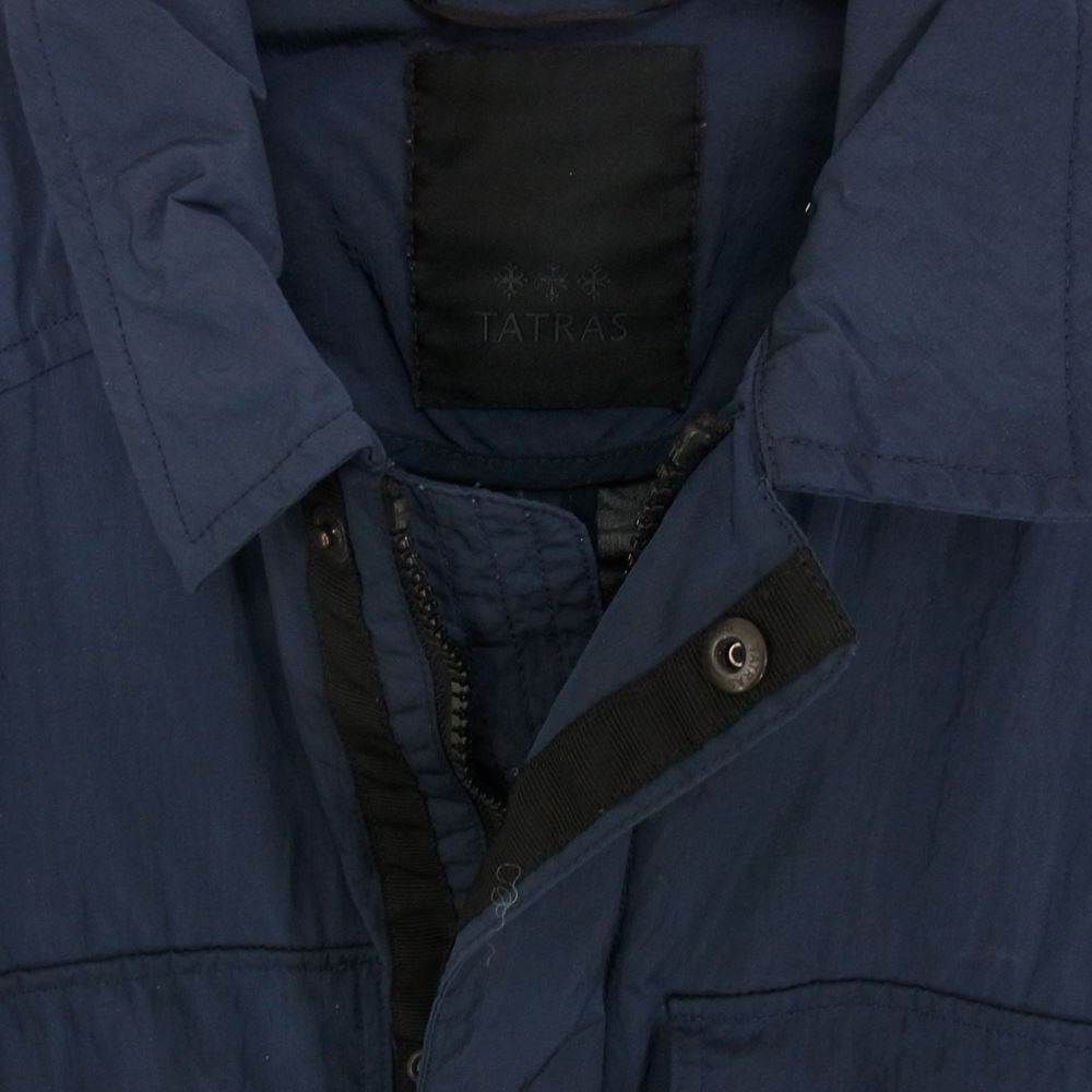 TATRAS タトラス 18SS MTA18S4541 ジャパンタグ CAPRIFOGLIO ナイロン フルジップ ジャケット ネイビー系 170/92A【中古】