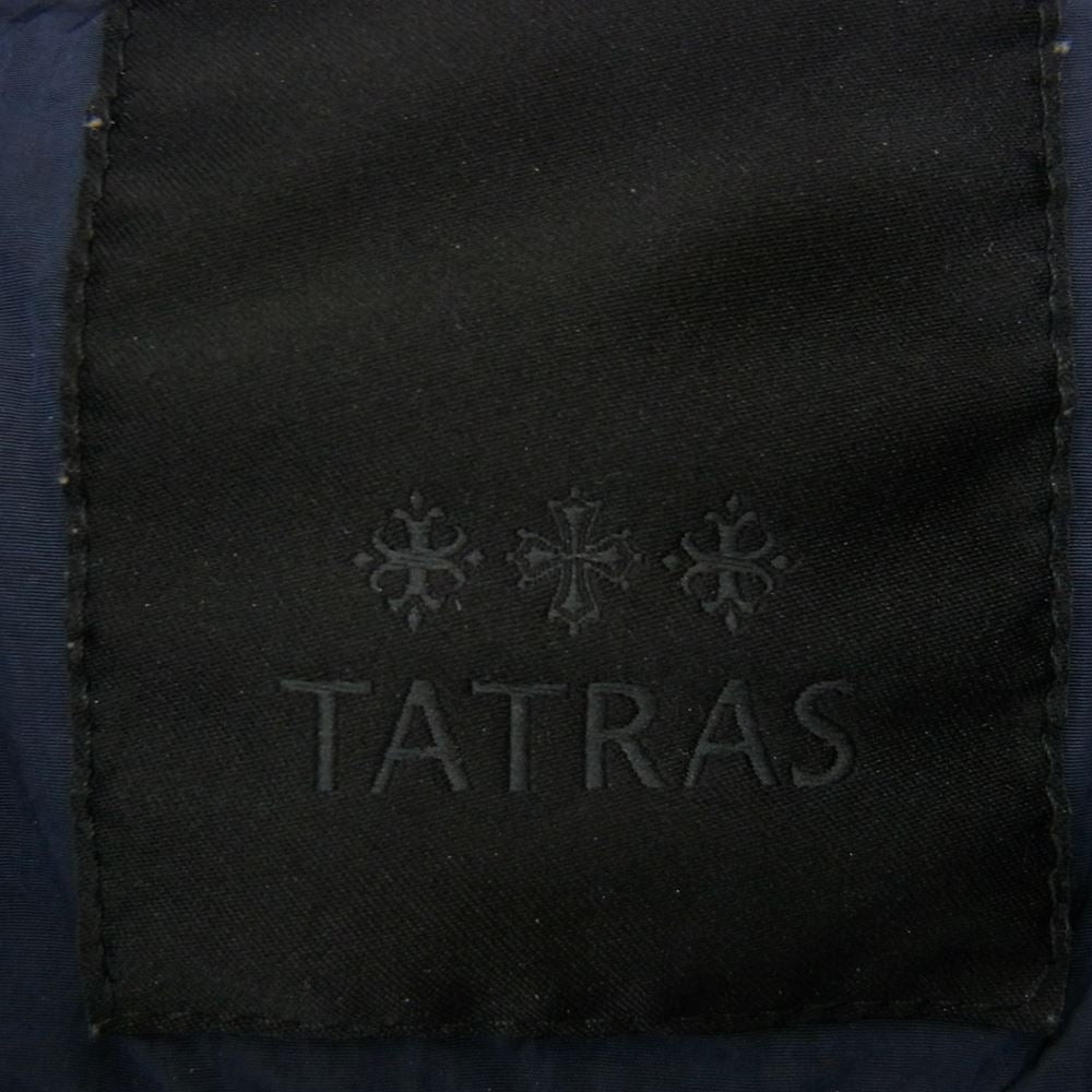TATRAS タトラス 18SS MTA18S4541 ジャパンタグ CAPRIFOGLIO ナイロン フルジップ ジャケット ネイビー系 170/92A【中古】