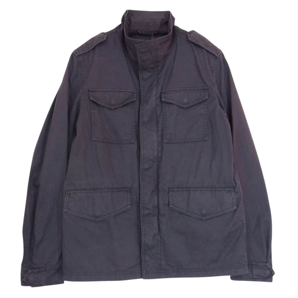 Herno ヘルノ FI0063U-13211-9200 TIGRI ミリタリー フィールド ジャケット ネイビー ネイビー系 44【中古】