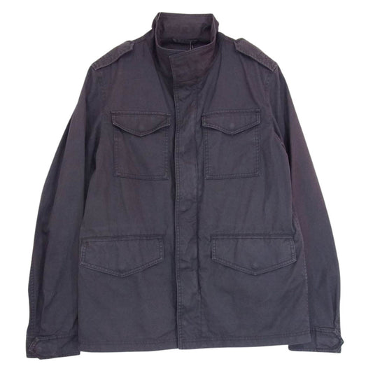 Herno ヘルノ FI0063U-13211-9200 TIGRI ミリタリー フィールド ジャケット ネイビー ネイビー系 44【中古】