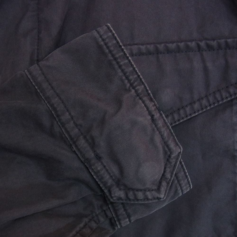 Herno ヘルノ FI0063U-13211-9200 TIGRI ミリタリー フィールド ジャケット ネイビー ネイビー系 44【中古】