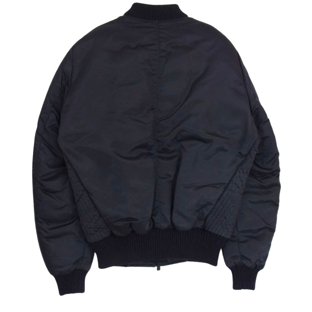 TATRAS タトラス 19AW MTA19A4573 Rライン ジャパンタグ ERRO オリジナルナイロン ダウンジャケット ミリタリー フルジップ ブルゾン MA-1 ダークネイビー系 02【中古】